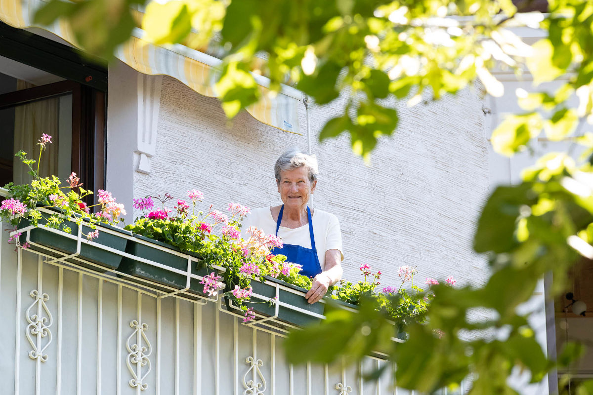 Frau Runggaldier Senior alias Oma