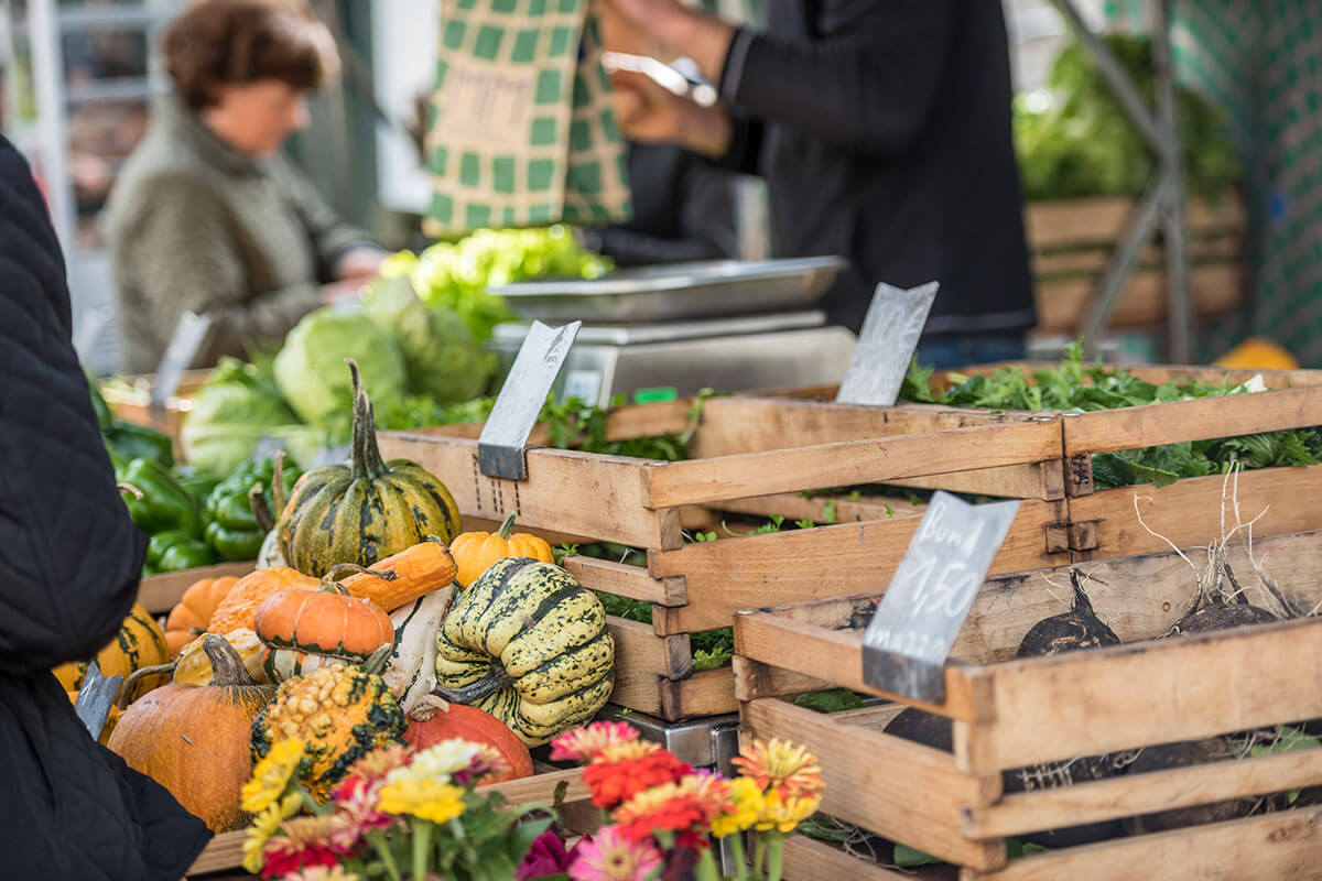 Mercato del venerdì e mercato di Merano